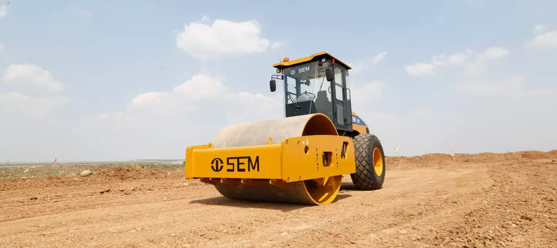 Якісне ущільнення з ґрунтовими котками SEM